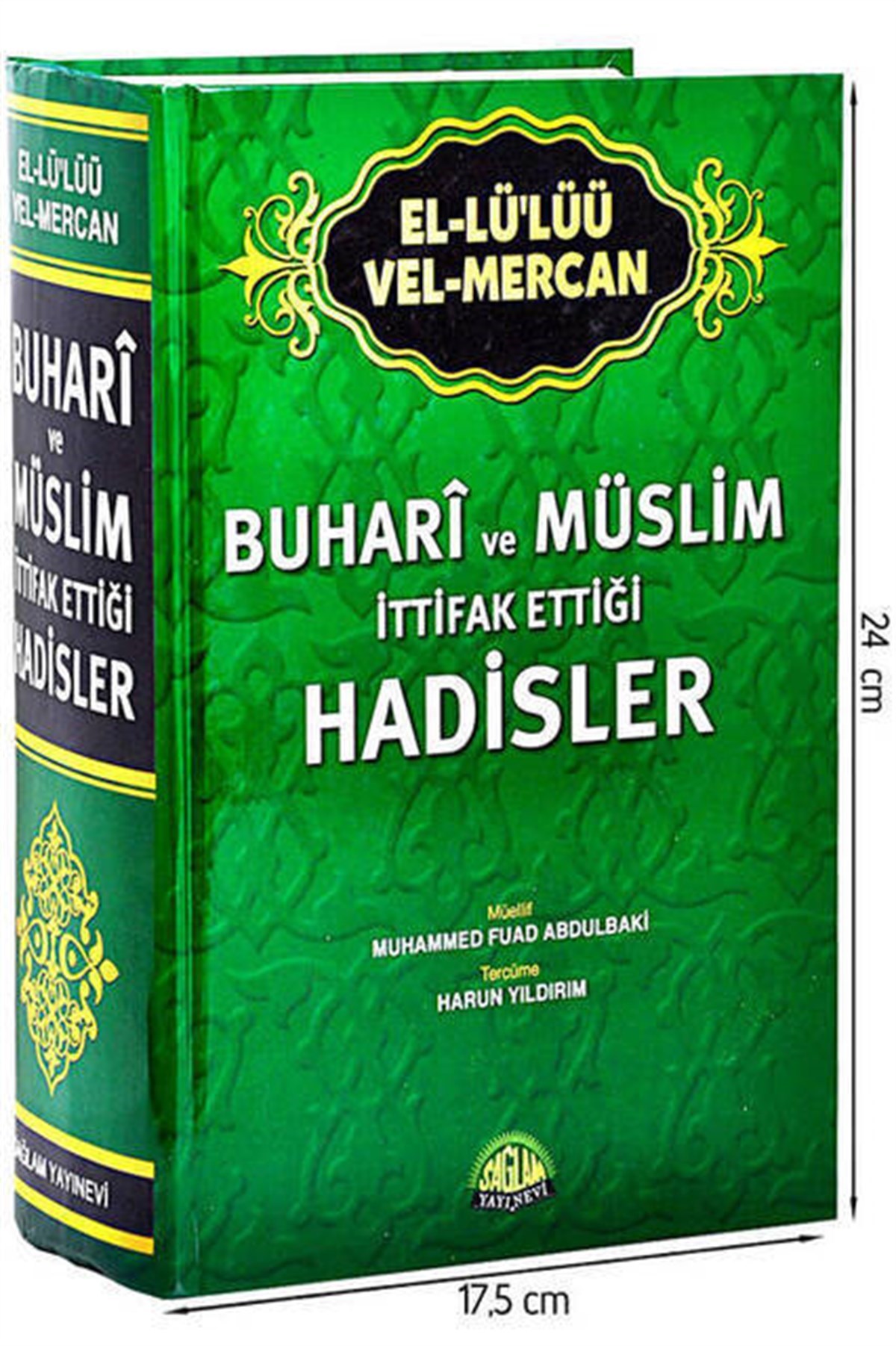 Buhari ve Müslim İttifak Ettiği Hadisler - İthal Kağıt-1471