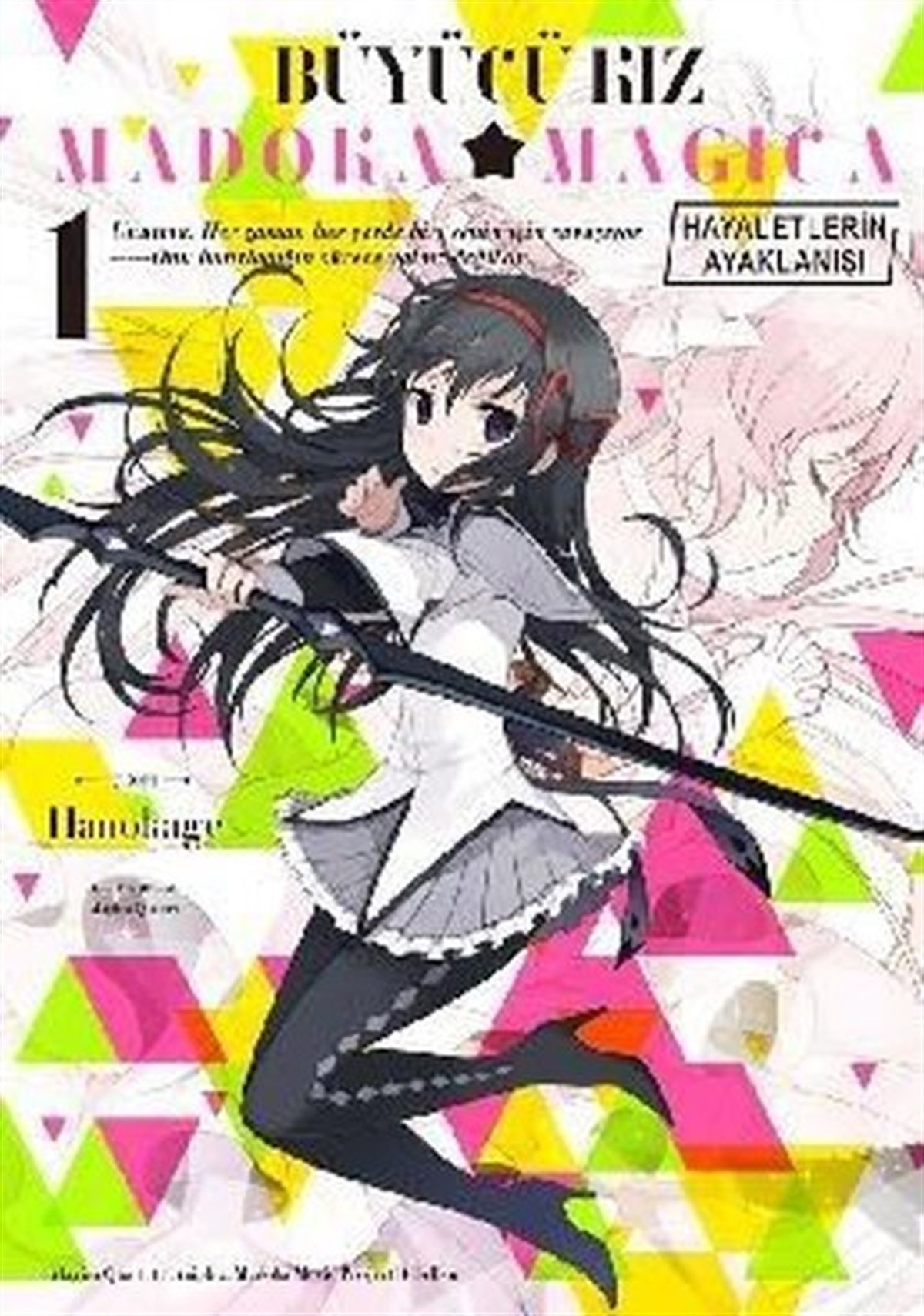 HanokageMangaBüyücü Kız Madoka Magica - Hayeletlerin Ayaklanışı Cilt 1