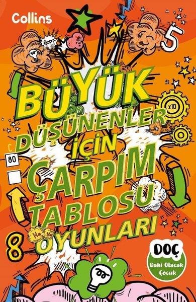 Harper CollinsEtkinlik KitaplarıBüyük Düşünenler İçin Çarpım Tablosu Oyunları