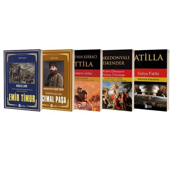 Harold LambDünya RomanBüyük Komutanlar Seti - 5 Kitap Takım