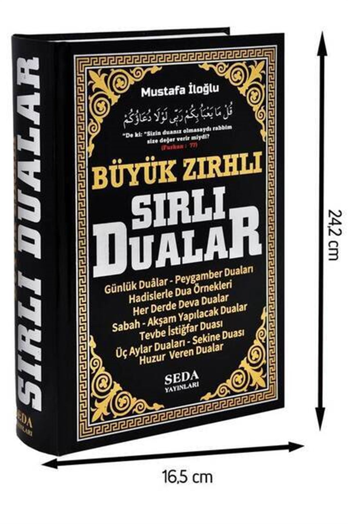 Büyük Zırhlı - Sırlı Dualar Ciltli-1255