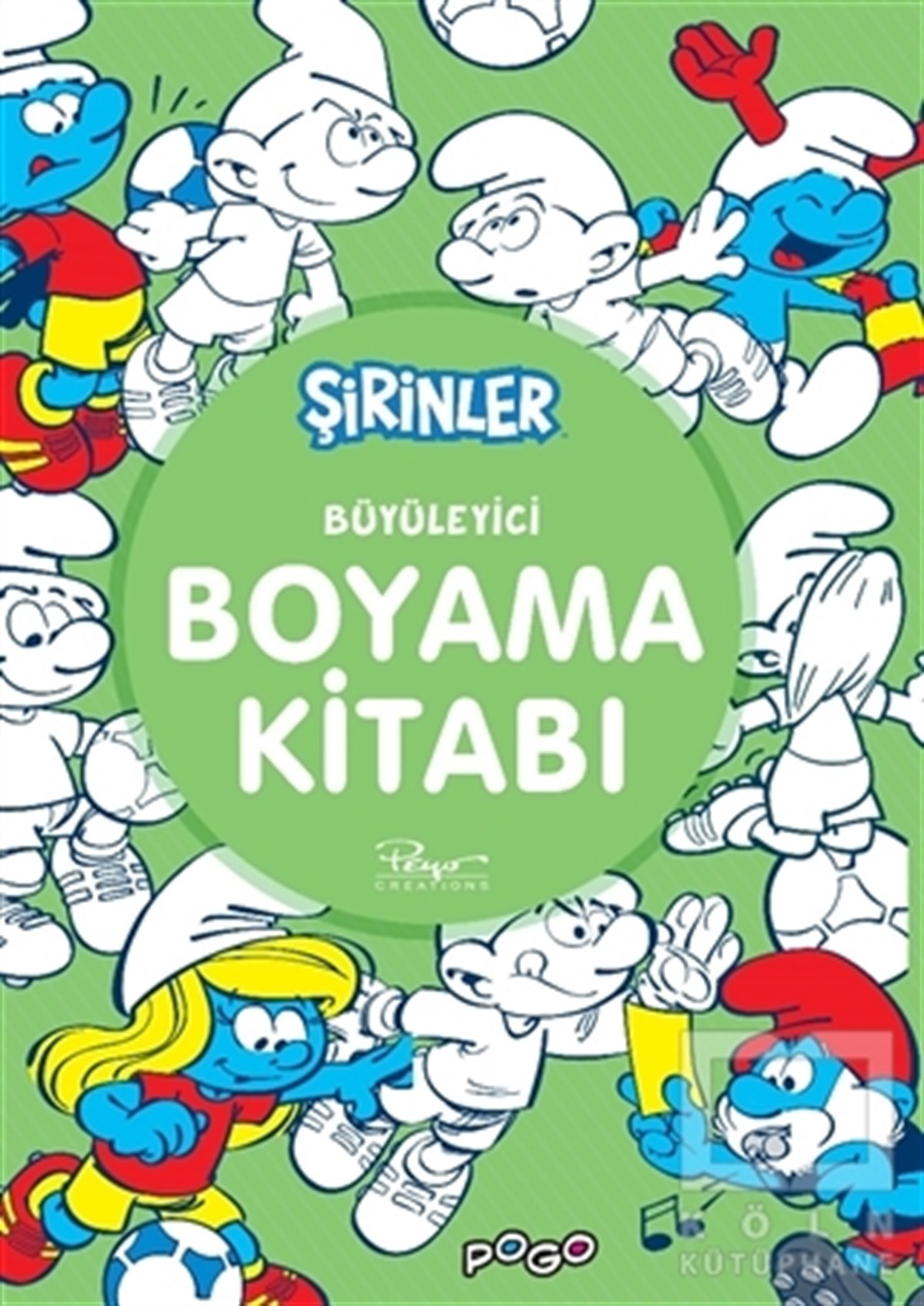 KolektifBoyama KitaplarıBüyüleyici Boyama Kitabı - Şirinler