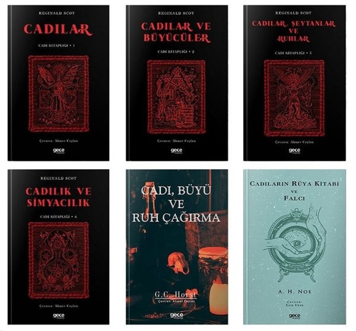 A. H. NoeParapsychologie BücherCadılar Seti - 6 Kitap Takım