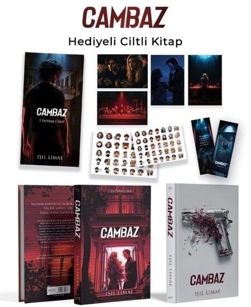 Işıl LimaeKorku Kitapları & Gerilim KitaplarıCambaz - 7 Tutsak 1 Ölü Serisi #3 Hediyeli