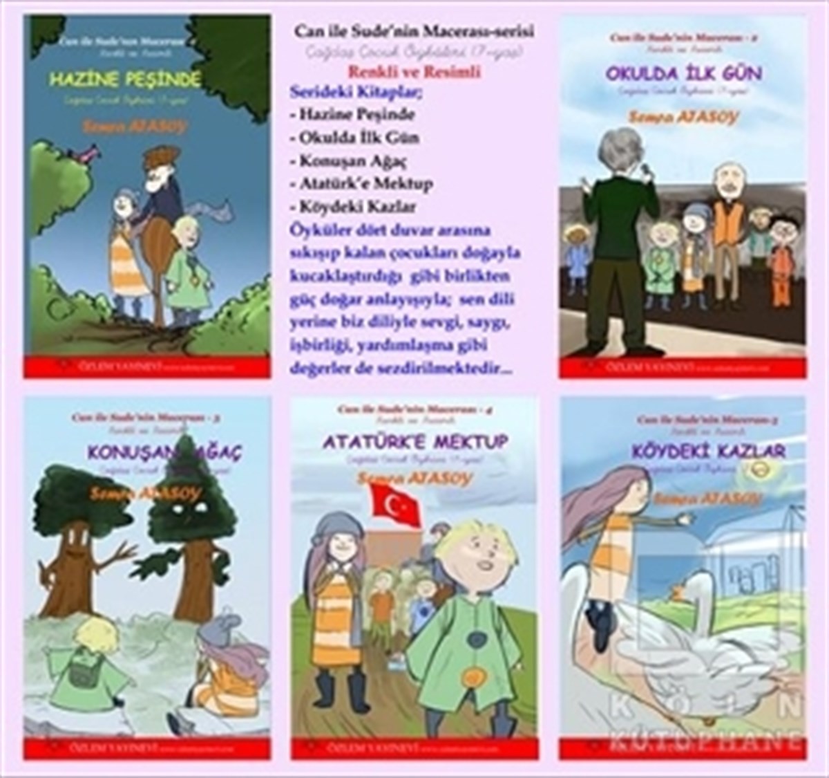 Can ile Sude’nin Macerası Serisi (5 Kitap)