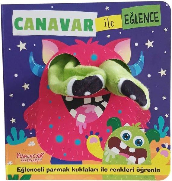 KolektifEgitim Etkinlik KitaplariCanavar İle Eğlence - Parmak Kuklalı Kitap
