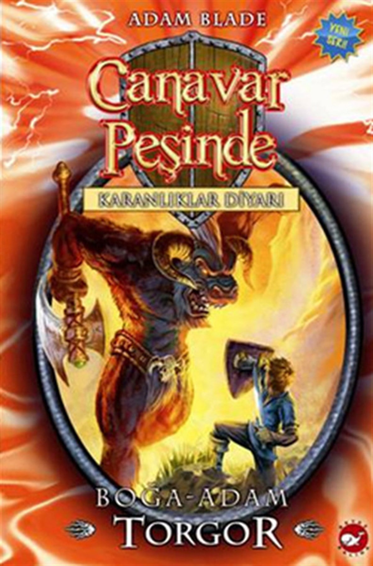 Adam BladeWissenschaftsbücher für KinderCanavar Peşinde 13 - Boğa Adam Torgor