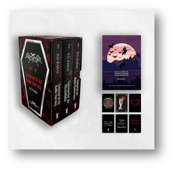 N.G. KabalFantasy und RomaneCanavarın da Kalbi Varmış Seti - 3 Kitap Takım - Kutulu