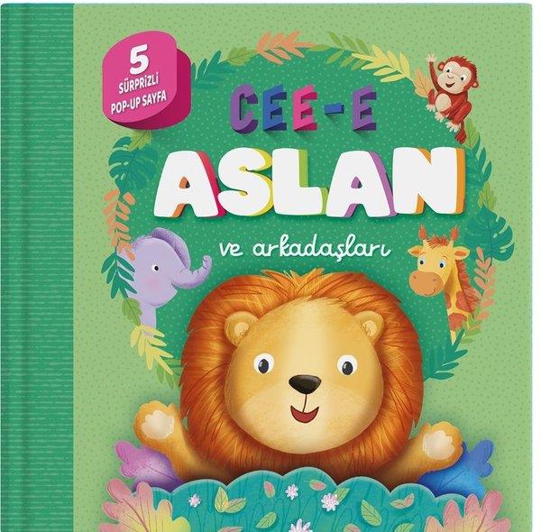 Ayça AtcıEgitim Etkinlik KitaplariCee-e Aslan ve Arkadaşları (Pop-up)
