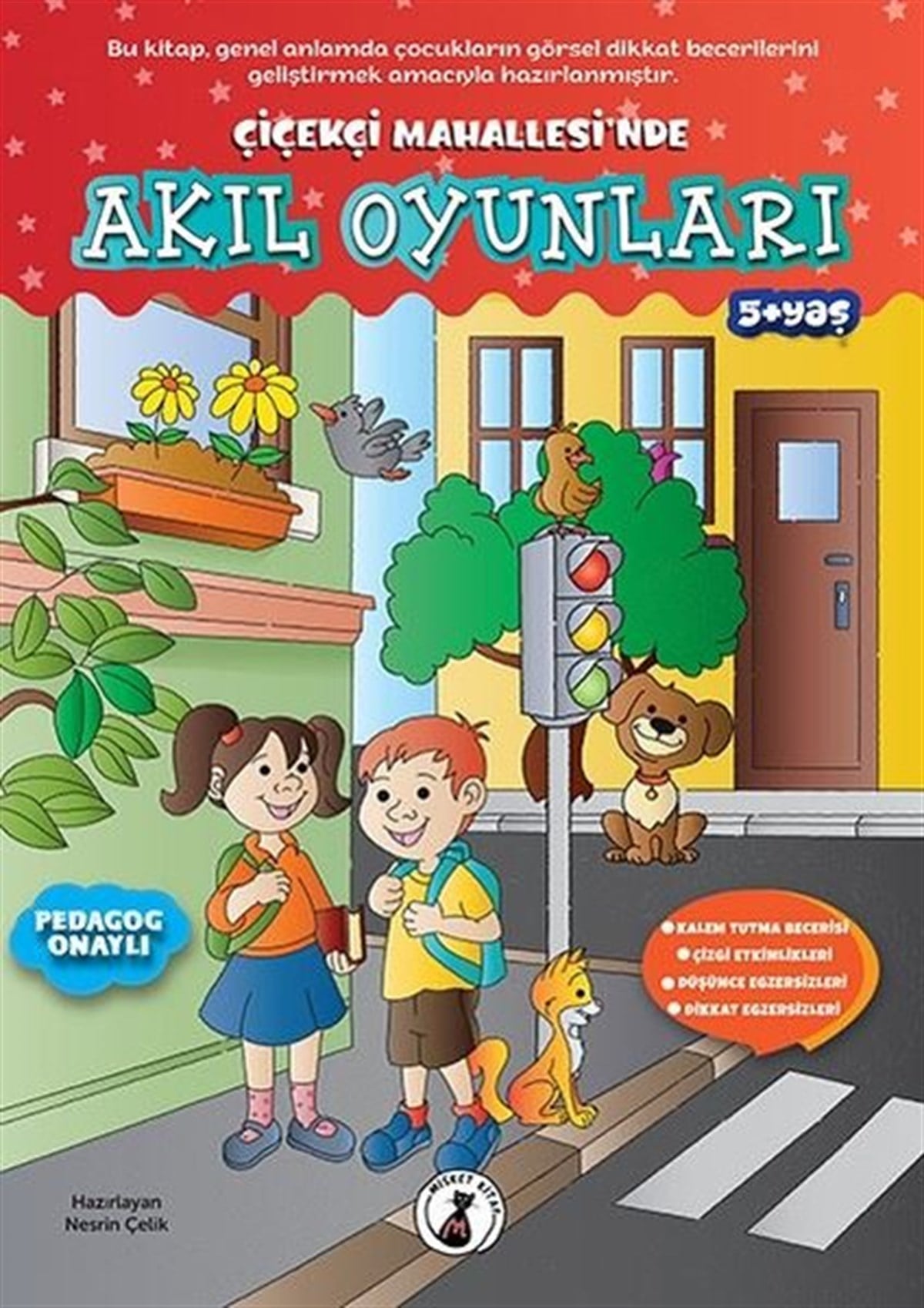 KolektifEgitim Etkinlik KitaplariÇiçekçi Mahallesi'nde Akıl Oyunları 5+ Yaş