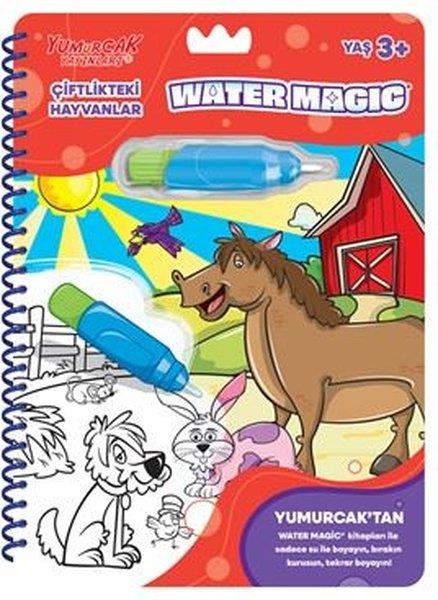 KolektifEgitim Etkinlik KitaplariÇiftlikteki Hayvanlar - Water Magic 3 + Yaş