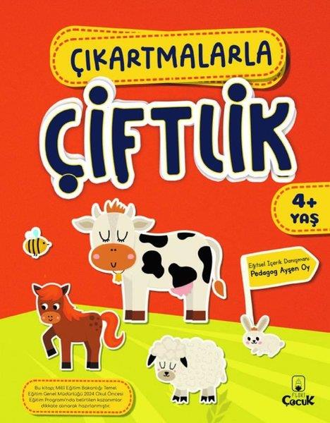 KolektifEgitim Etkinlik KitaplariÇıkartmalarla Çiftlik +4 Yaş