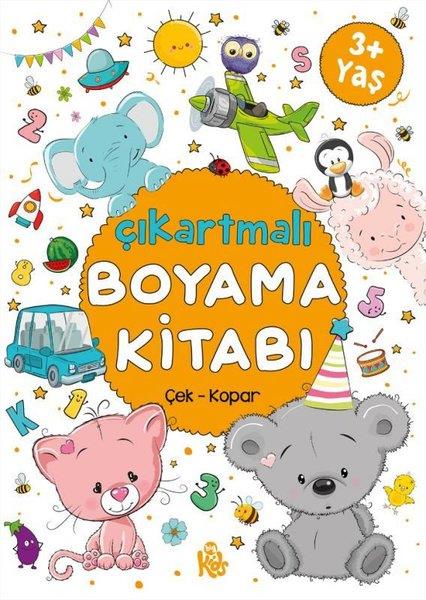 KolektifBoyama KitaplarıÇıkartmalı Boyama Kitabı Çek Kopar 3+Yaş