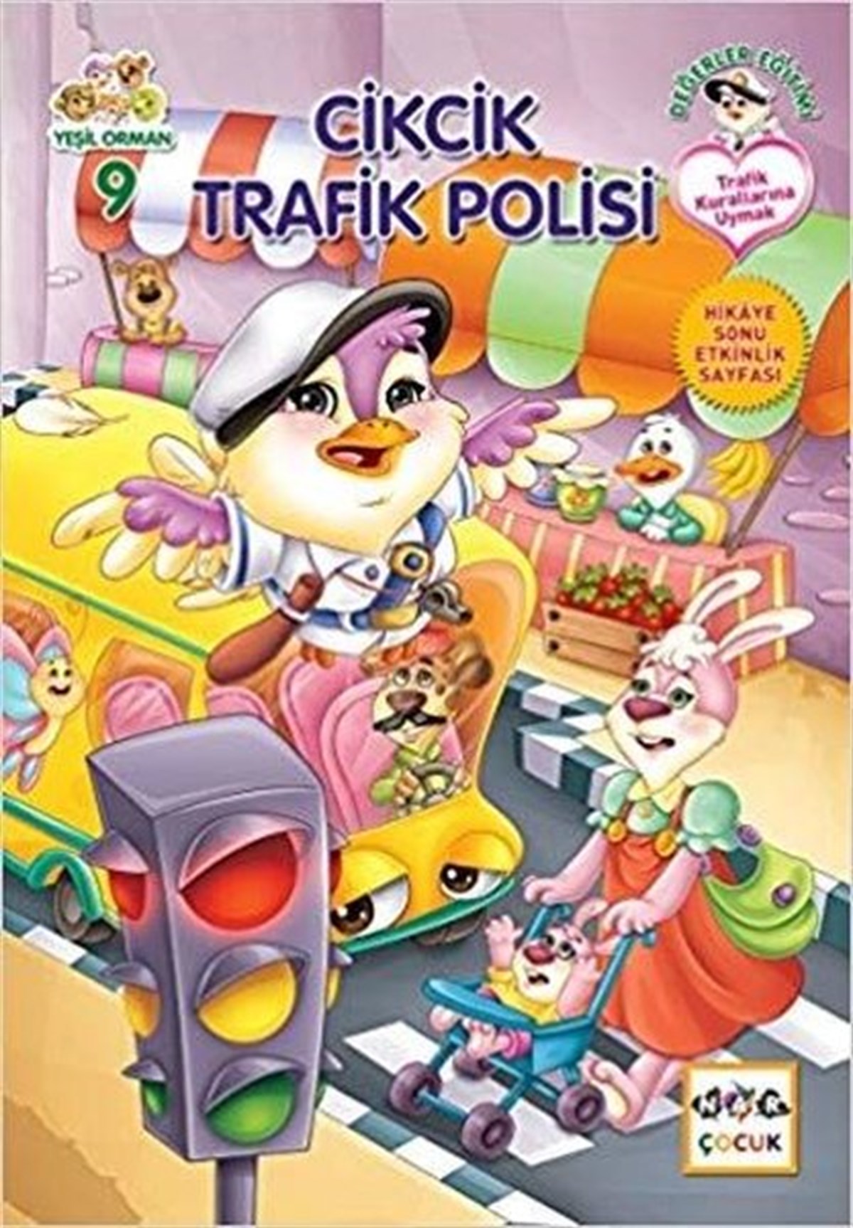 Zeyned Abdulhadi KerimOkul Öncesi KitaplariCikcik Trafik Polisi-Yeşil Orman 9