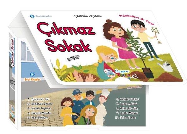 Yasemin AykolÇocuk Gençlik RomanlarıÇıkmaz Sokak Seti - 10 Kitap Takım