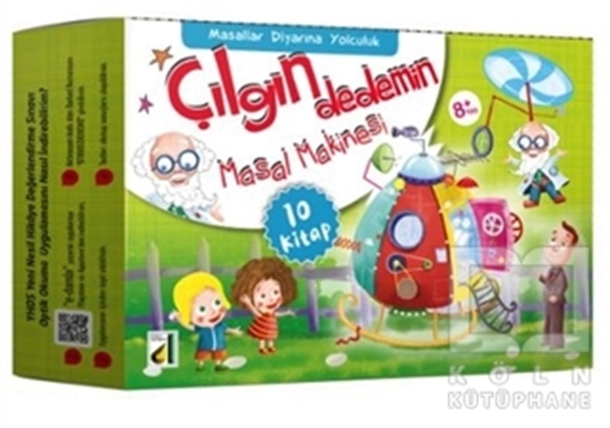 Çılgın Dedemin Masal Makinesi (10 Kitap Takım)