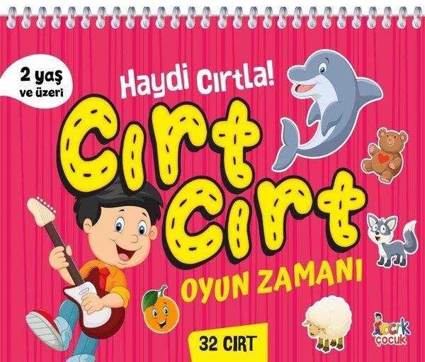 KolektifEgitim Etkinlik KitaplariCırt Cırt Oyun Zamanı Haydi Cırtla! - 32 Cırt  2+ Yaş