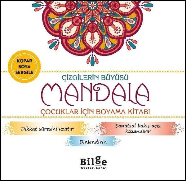 KolektifBoyama KitaplarıÇizgilerin Büyüsü - Mandala Çocuklar İçin Boyama Kitabı