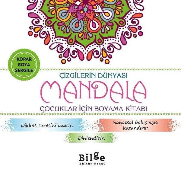 KolektifBoyama KitaplarıÇizgilerin Dünyası - Mandala Çocuklar İçin Boyama Kitabı