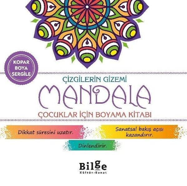 KolektifBoyama KitaplarıÇizgilerin Gizemi - Mandala Çocuklar İçin Boyama Kitabı