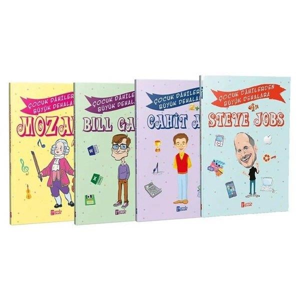 Murat ÇavgaÇocuk Gençlik RomanlarıÇocuk Dahilerden Büyük Dehalara Serisi Seti - 4 Kitap Takım