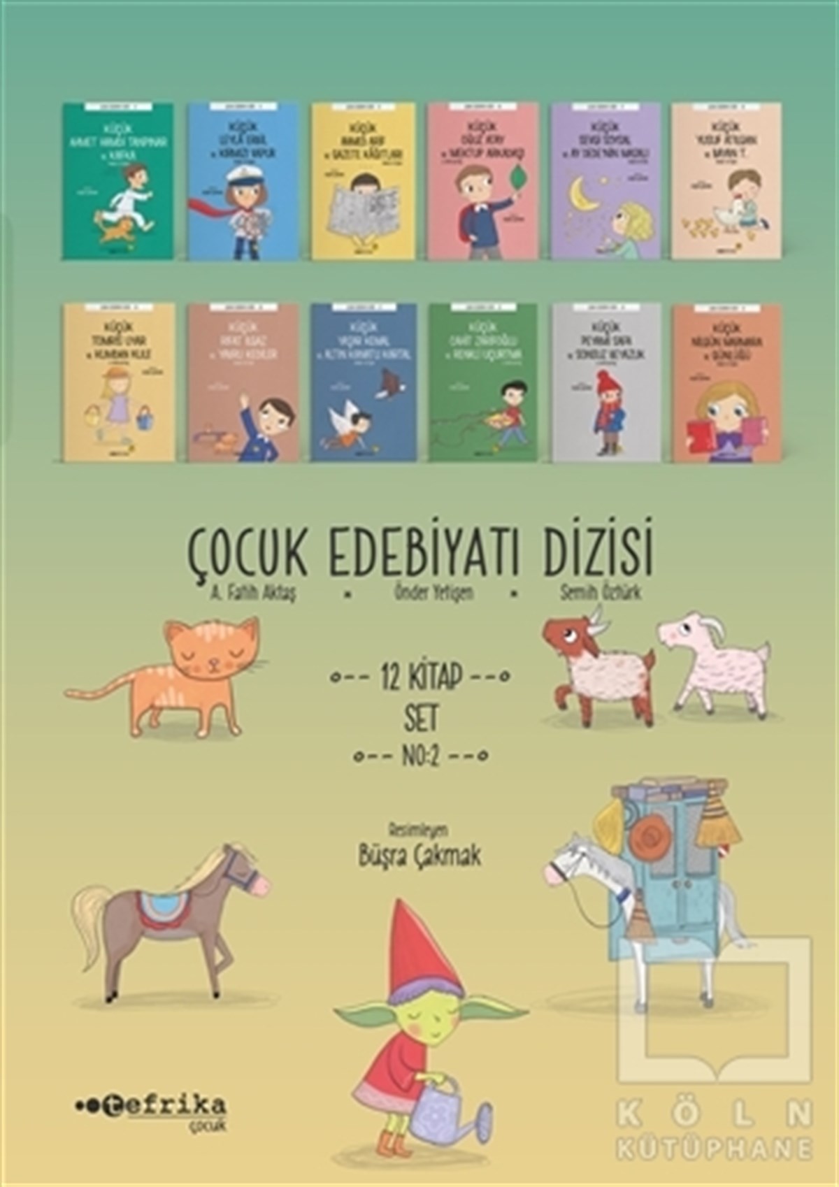 Çocuk Edebiyatı Dizisi Set 2 (12 Kitap Takım)