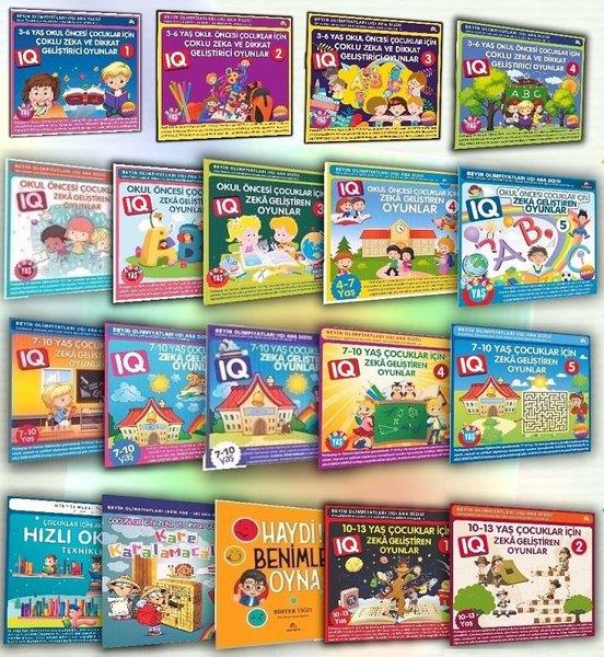 KolektifEtkinlik KitaplarıÇocuklar için Çoklu Zeka Seti - 19 Kitap Takım