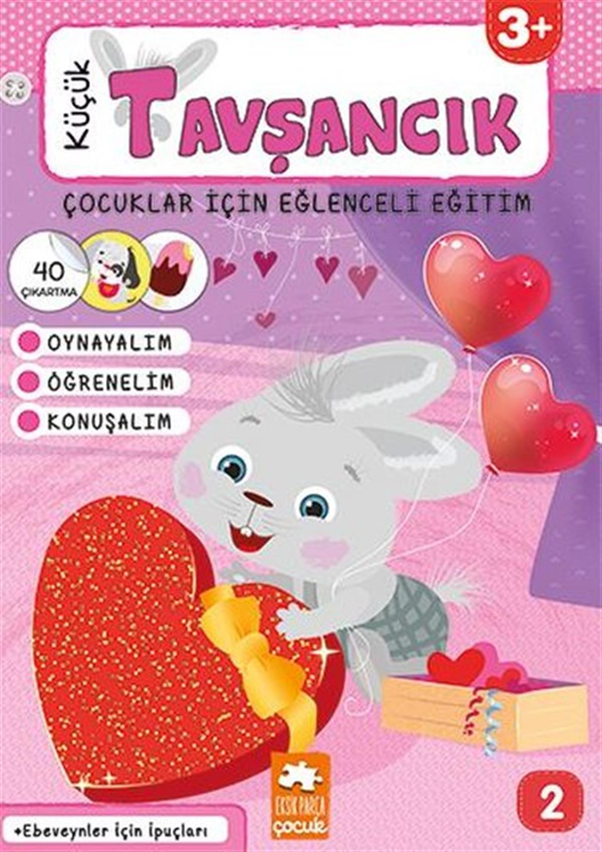KolektifEgitim Etkinlik KitaplariÇocuklar İçin Eğlenceli Eğitim 2 - Küçük Tavşancık 3+