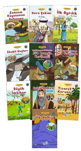 KolektifIslami Çocuk KitaplariÇocuklar İçin Hikayelerle (sav) Peygamber Hayatı Mekke Dönemi Seti - 10 Kitap Takım