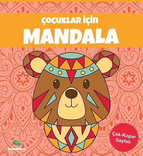 KolektifEgitim Etkinlik KitaplariÇocuklar İçin Mandala - Turuncu