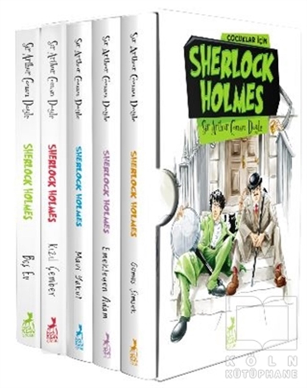 Çocuklar İçin Sherlock Holmes Seti-5 Kitap Takım