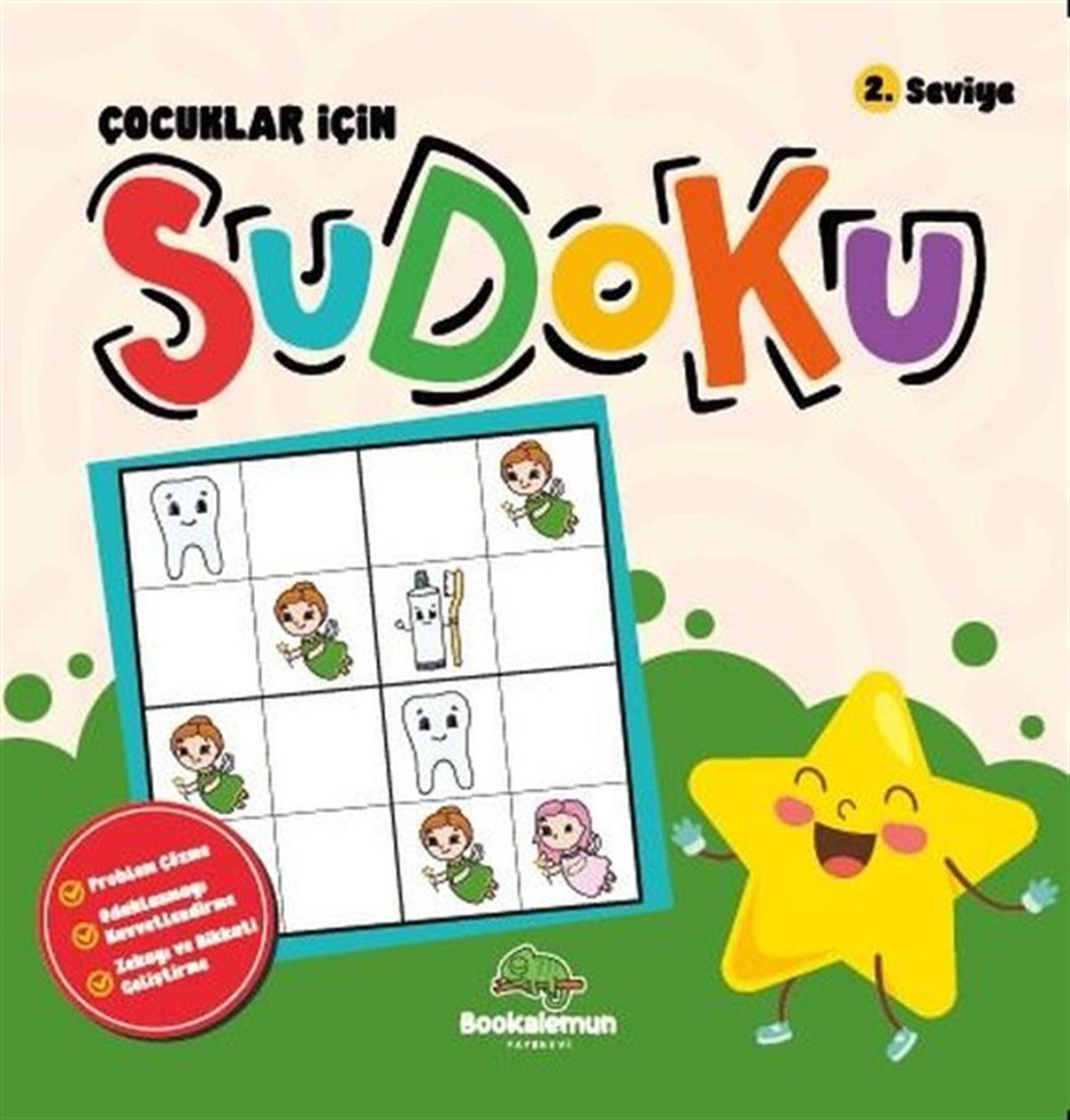 KolektifEgitim Etkinlik KitaplariÇocuklar İçin Sudoku 2.Seviye