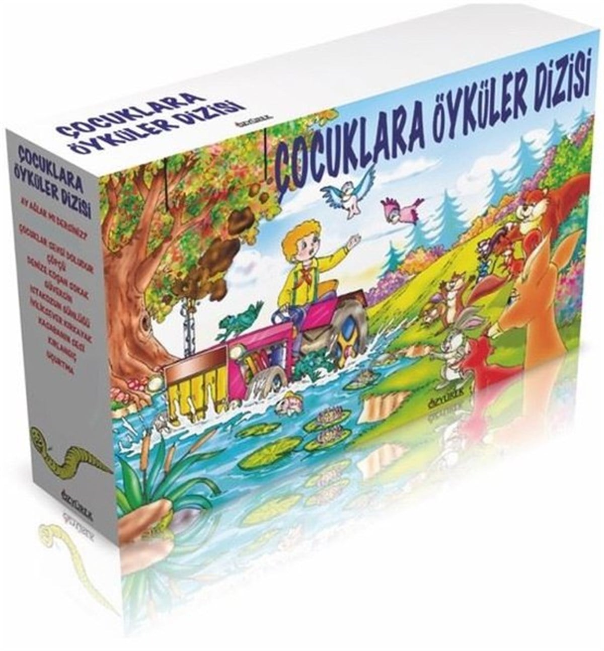 Adnan ÇakmakçıoğluMärchenbücher Çocuklara Öyküler Seti - 10 Kitap Takım