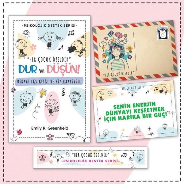 Emily R. GreenfieldPsikoloji KitaplarıÇocuklarda Dikkat Eksikliği ve Hiperaktivite - Kartpostal ve Ayraç - Çocuklar İçin Psikolojik Destek