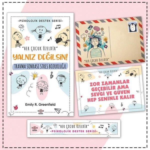 Emily R. GreenfieldPsikoloji KitaplarıÇocuklarda Travma Sonrası Stres Bozukluğu - Kartpostal ve Ayraç - Çocuklar İçin Psikolojik Destek Se