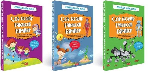 KolektifÇocuk Bilim KitaplarıÇok Acayip Eğlenceli Bilgiler Seti 1 - 3 Kitap Takım
