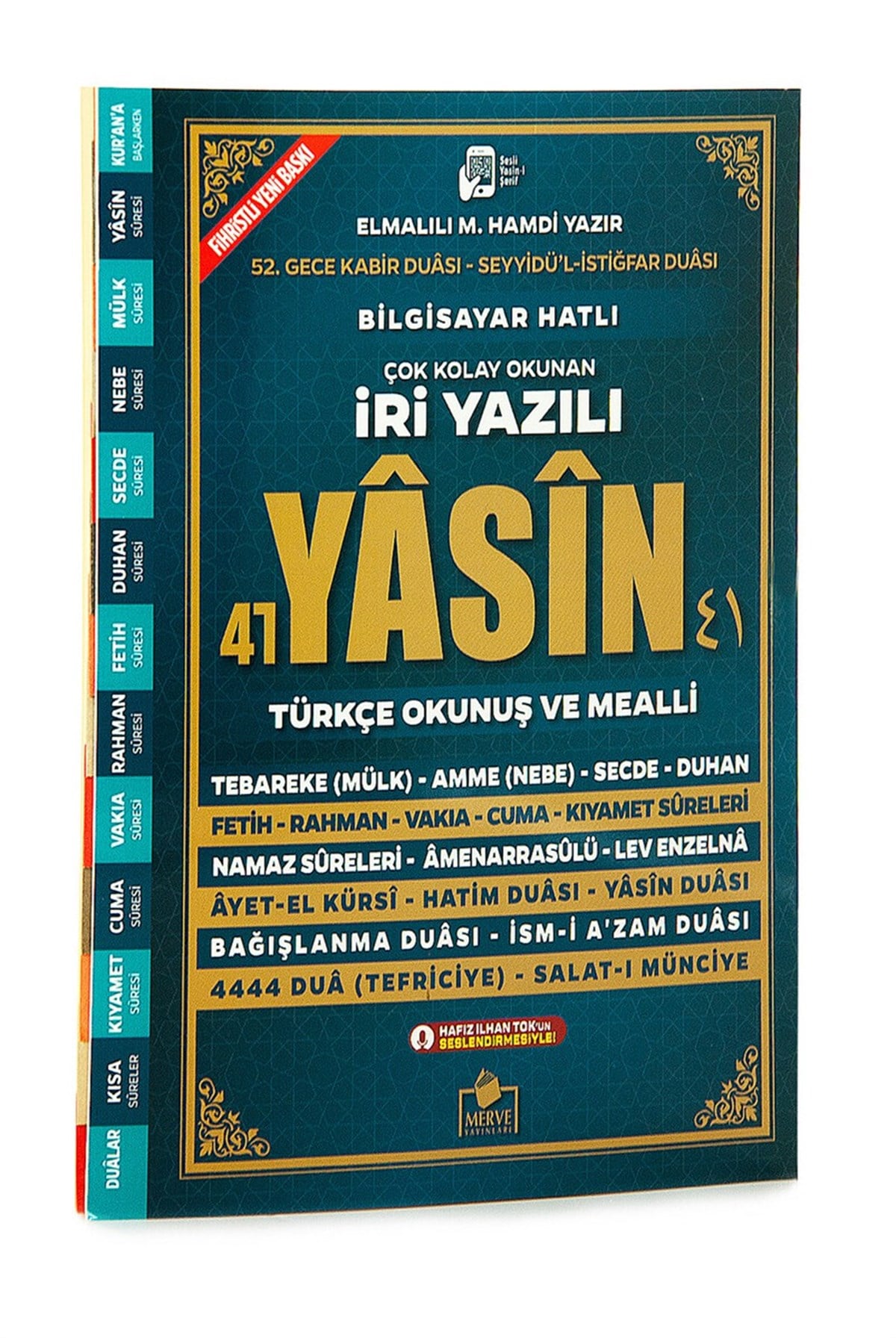 Çok Kolay Okunan - İri Yazılı 41 Yasin Kitabı - Türkçe Okunuş ve Mealli