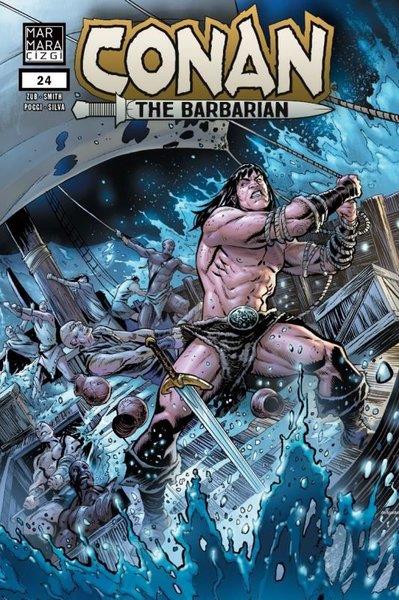 Jim ZubComicsConan The Barbarian Cilt - 24