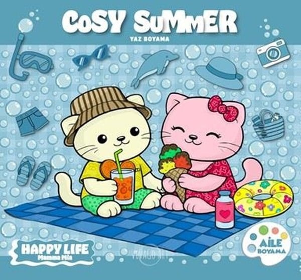KolektifDiğerCosy Summer - Yaz Boyama - Aile Boyama