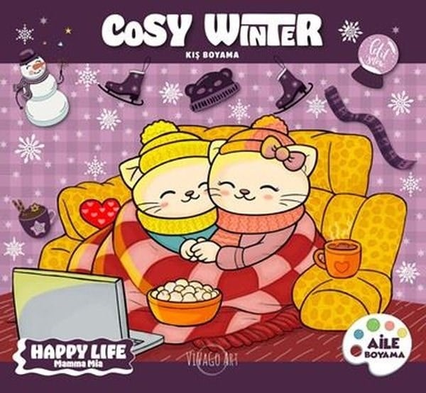 KolektifDiğerCosy Winter - Kış Boyama - Aile Boyama