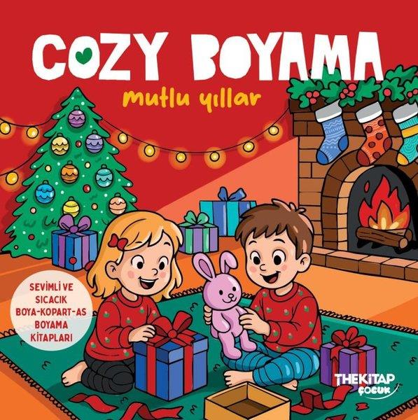 KolektifEgitim Etkinlik KitaplariCozy Boyama - Mutlu Yıllar (Boya - Kopart - As Boyama Kitapları)