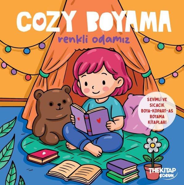 KolektifEgitim Etkinlik KitaplariCozy Boyama - Renkli Odamız (Boya - Kopart - As Boyama Kitapları)