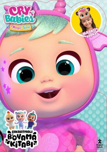 KolektifEgitim Etkinlik KitaplariCry Babies Magic Tears-Çıkartmalı Boyama Kitabı-Maskot Şapka
