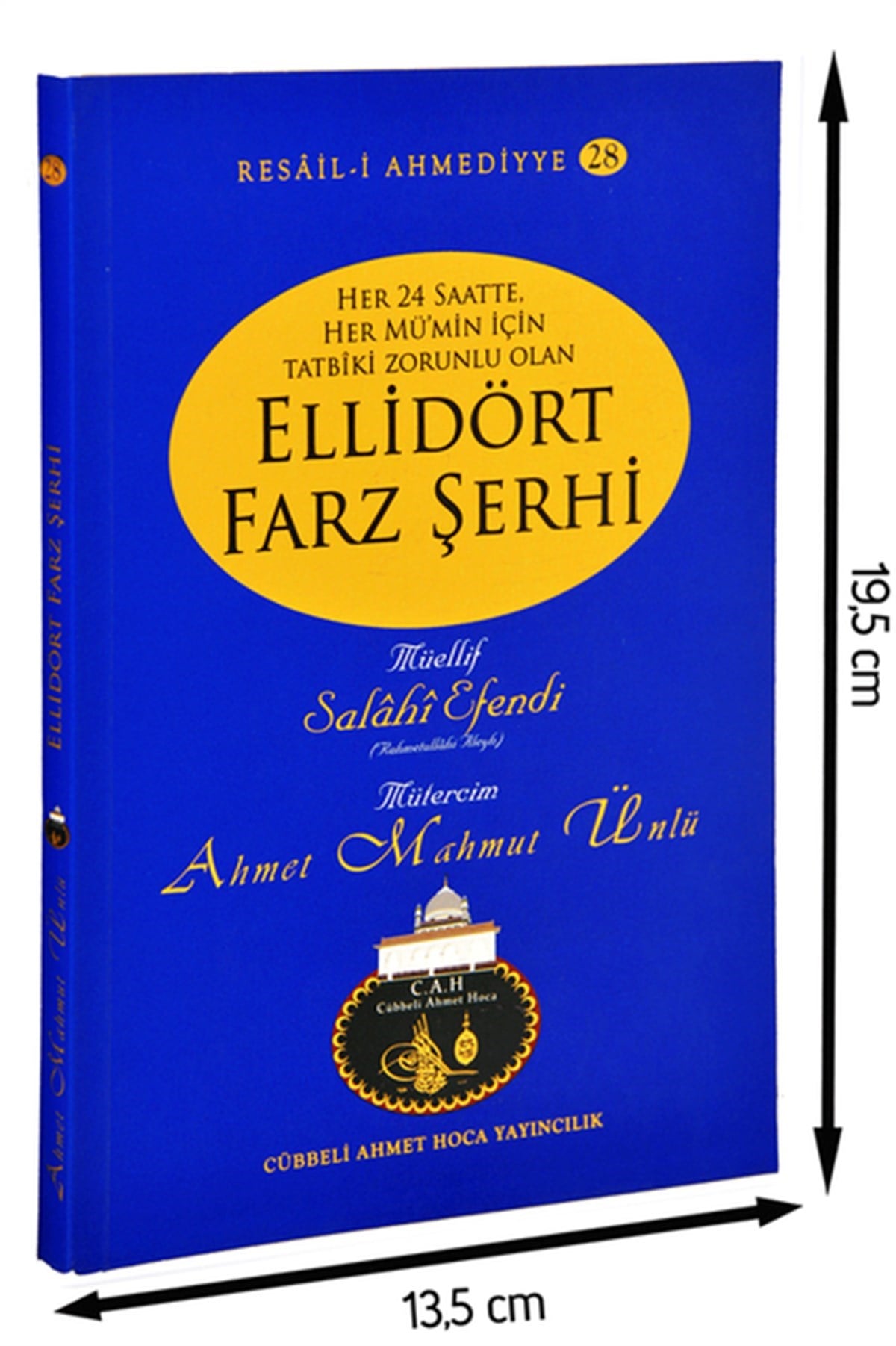 Cübbeli Ahmed Hoca Ellidört Farz Şerhi Kitabı-1183