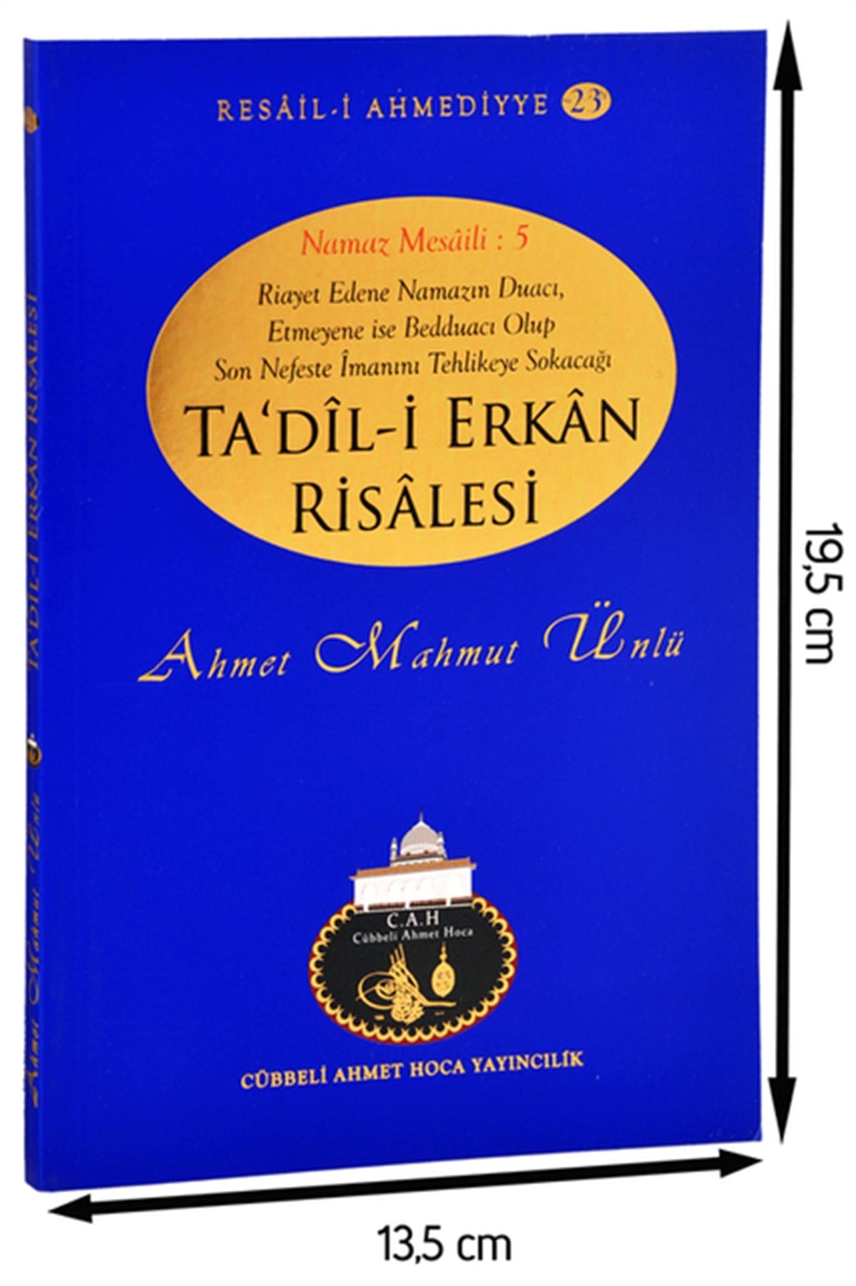 Cübbeli Ahmed Hoca Tadili Erkan Kitabı-1191