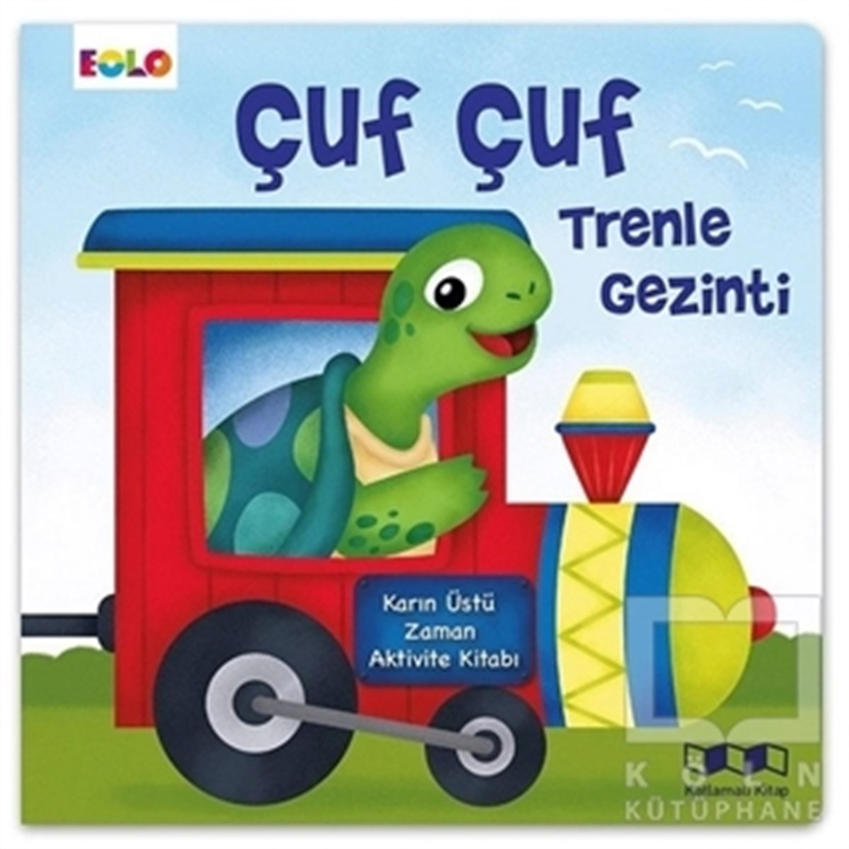 KolektifEtkinlik KitaplarıÇuf Çuf Trenle Gezinti - Karın Üstü Zaman Aktivite Kitabı