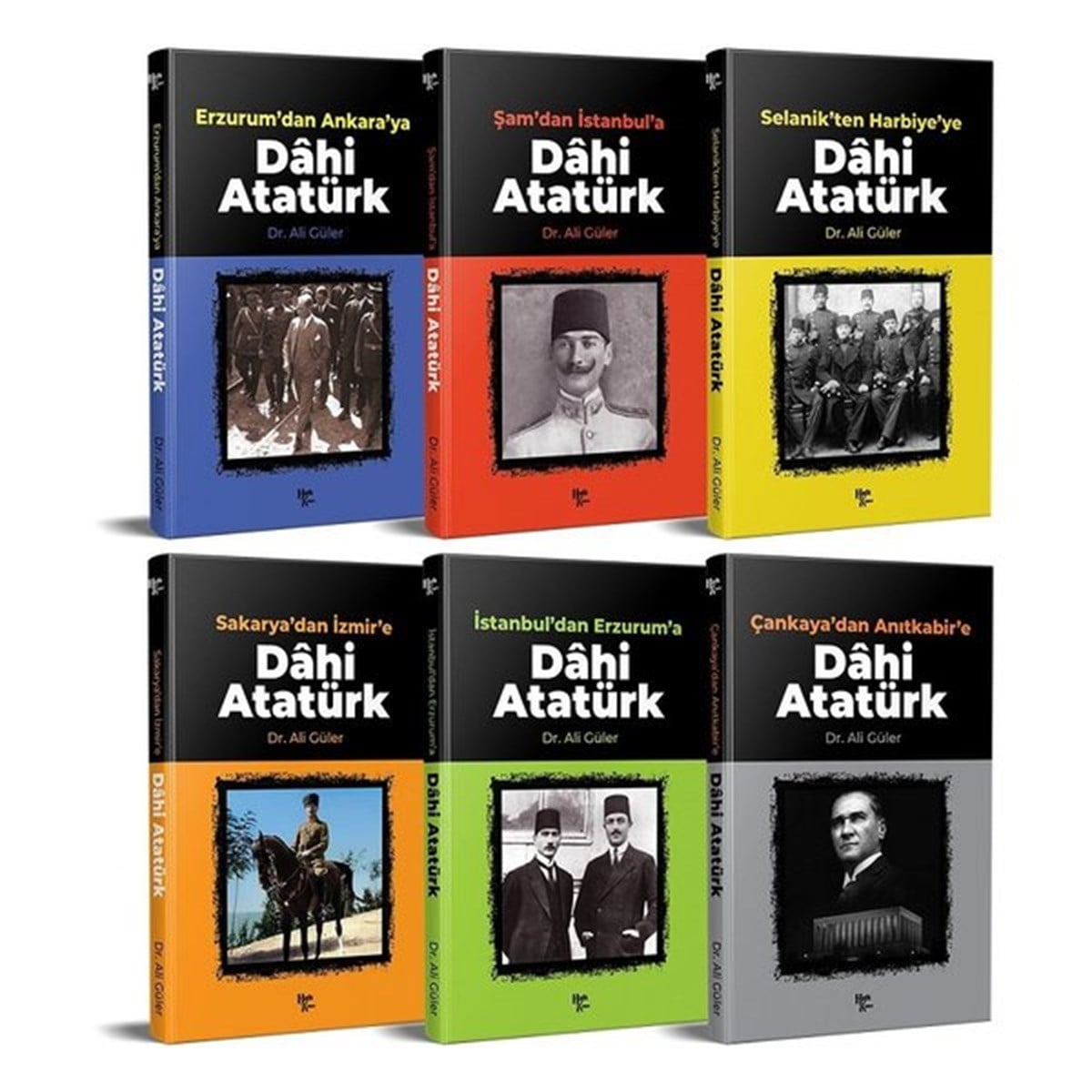KolektifTarihi Biyografi ve Otobiyografi KitaplarıDahi Atatürk Seti - 6 Kitap Takım