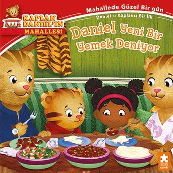 Becky FriedmanEgitim Etkinlik KitaplariDaniel Yeni Bir Yemek Deniyor - Kaplan Daniel'ın Mahallesi