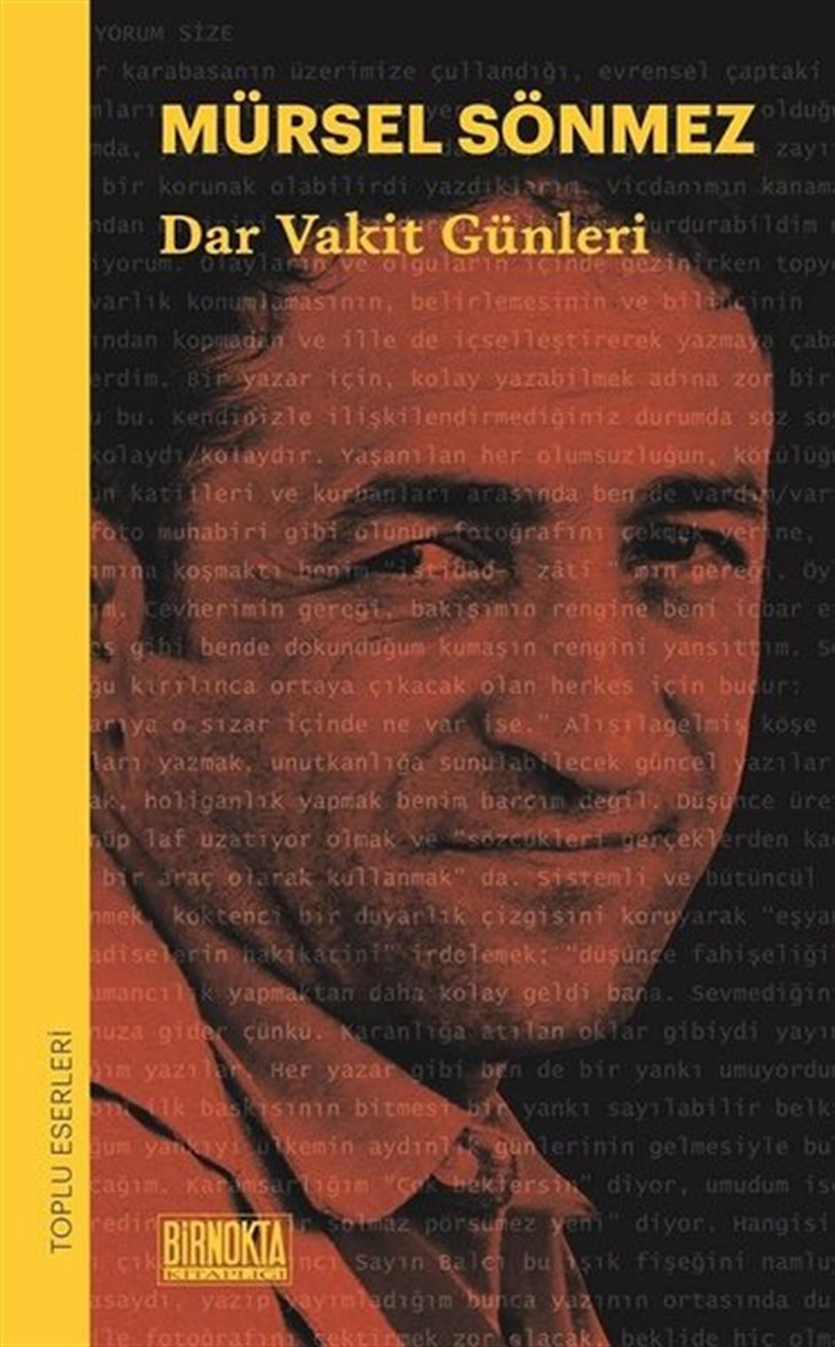 Mürsel SönmezEssay BücherDar Vakit Günleri