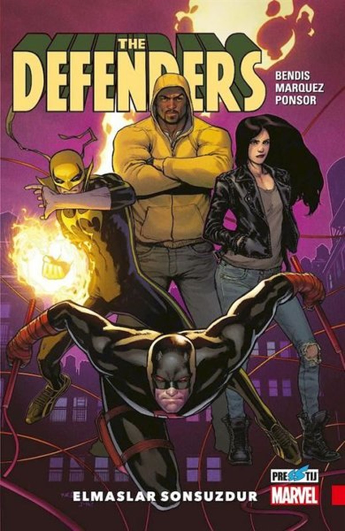 Brian Michael BendisÇizgi RomanlarDefenders Cilt 1 - Elmaslar Sonsuzdur